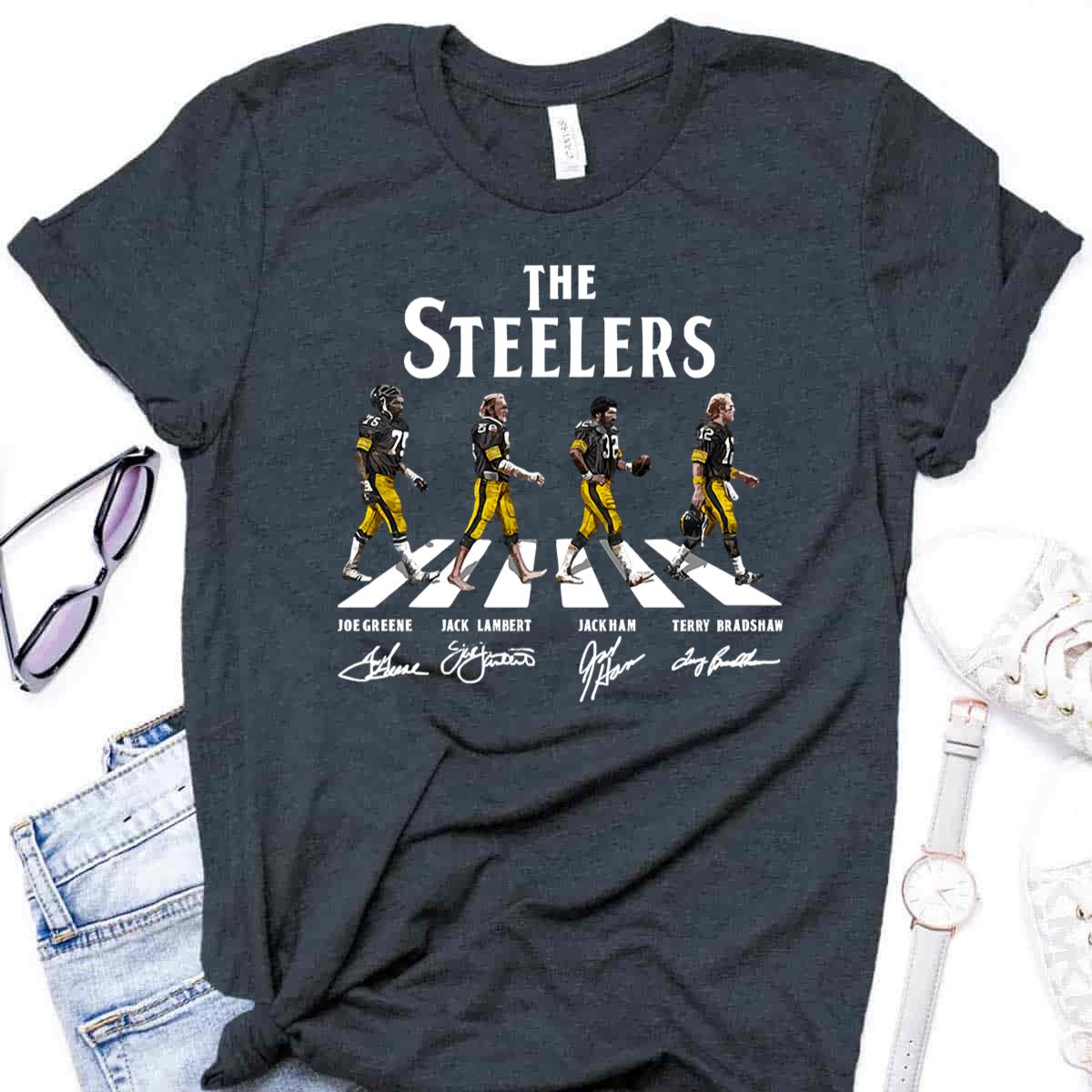 The Steelers Abbey Road Signatures T-Shirt The Steelers Abbey Road Signatures T-Shirt