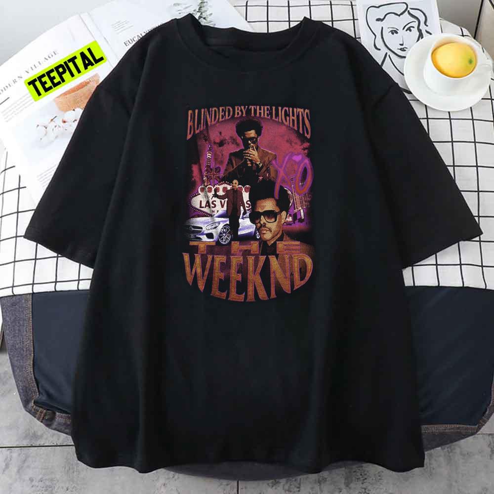 The Weeknd Retro Vintage Blinded By The Lights T-Shirt The Weeknd Retro Vintage Blinded By The Lights T-Shirt