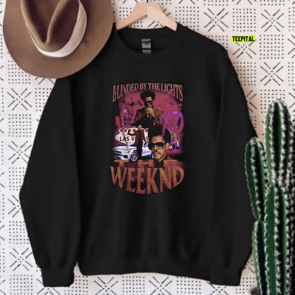 The Weeknd Retro Vintage Blinded By The Lights T-Shirt The Weeknd Retro Vintage Blinded By The Lights T-Shirt