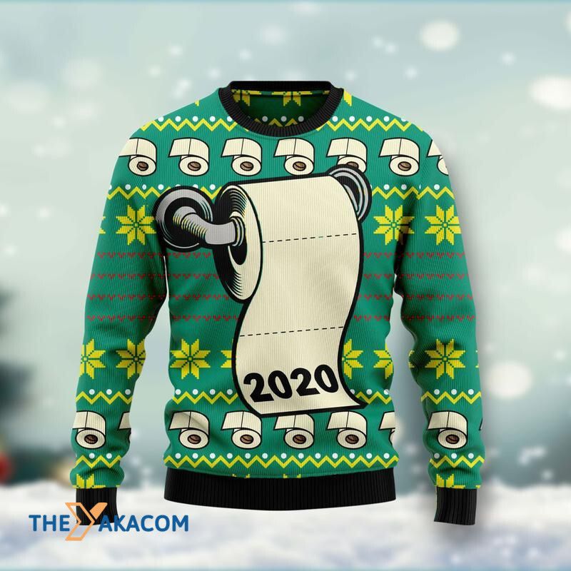Toilet Papers Shortage Awesome Christmas Sweater 3D Toilet Papers Shortage Awesome Christmas Sweater 3D