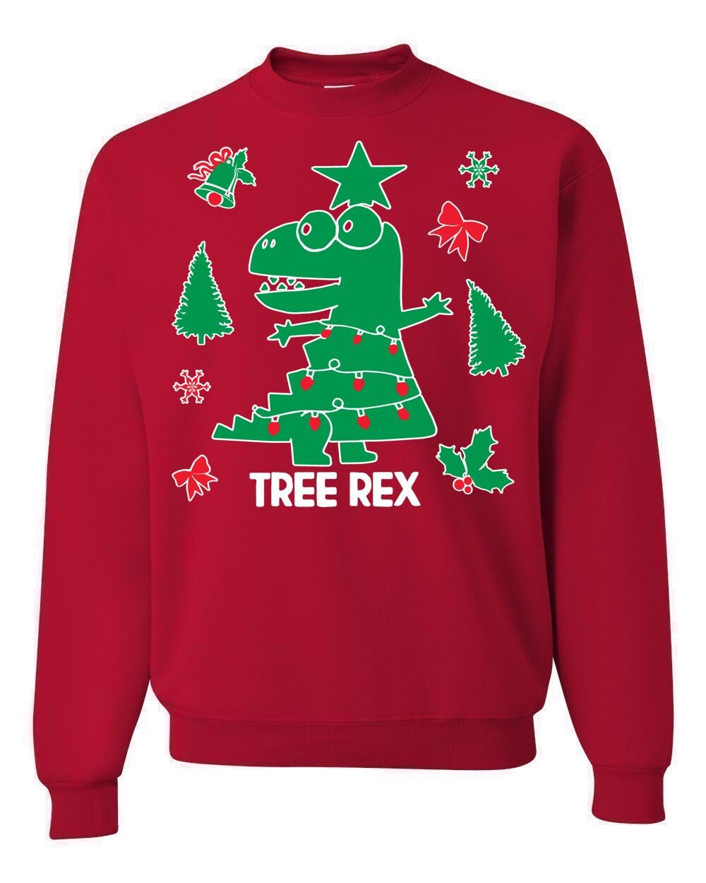 Tree Rex Ugly Christmas Sweater Funny Ugly Christmas Sweater Holiday Gift Tree Rex Ugly Christmas Sweater Funny Ugly Christmas Sweater Holiday Gift