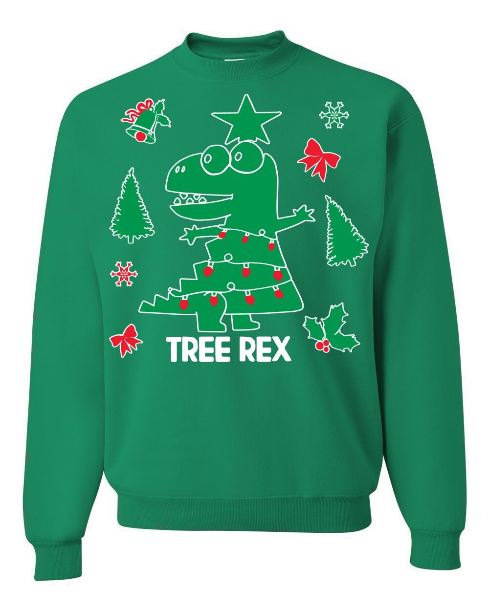 Tree Rex Ugly Christmas Sweater Funny Ugly Christmas Sweater Holiday Gift Tree Rex Ugly Christmas Sweater Funny Ugly Christmas Sweater Holiday Gift