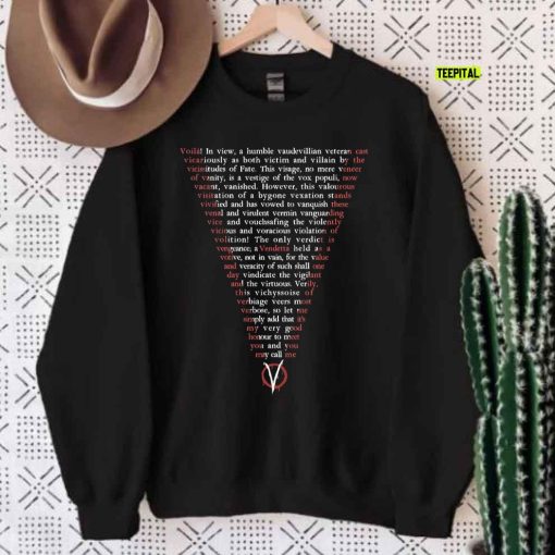 V For Vendetta Who are you T-Shirt