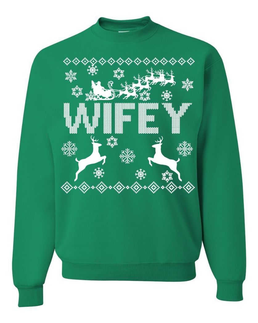 Wifey Christmas Sweater Christmas Sweater Wifey Christmas Sweater Christmas Sweater