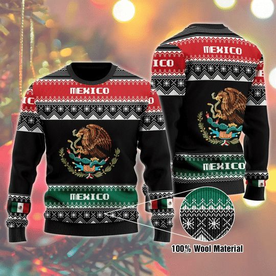 Wonderful Mexico 3D Christmas Sweater Wonderful Mexico 3D Christmas Sweater