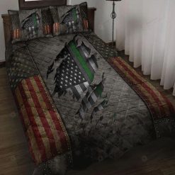 American Flag Veteran Bedding Set