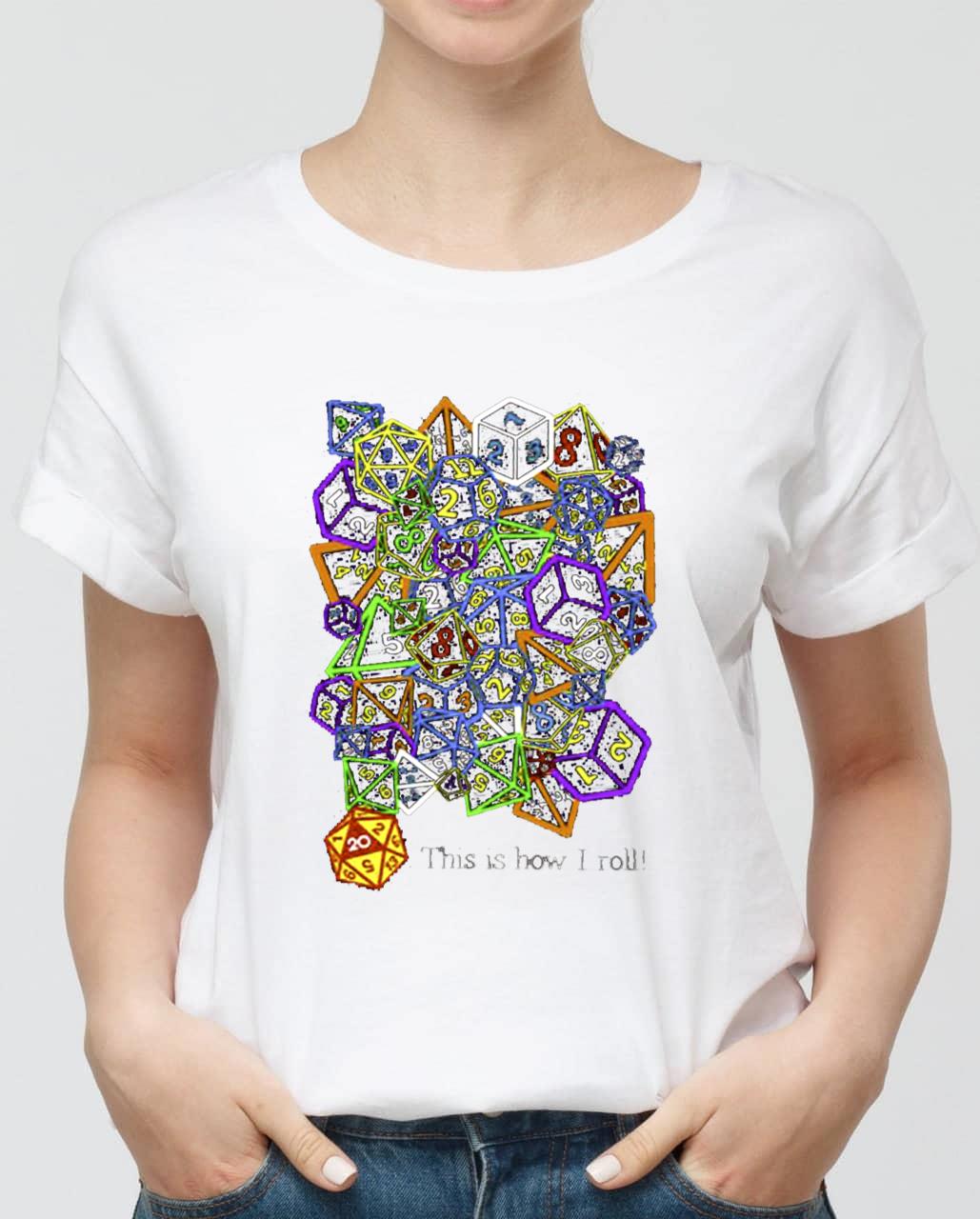Dungeons and Dragons, This Is How I Roll! Unisex T-Shirt Dungeons and Dragons, This Is How I Roll! Unisex T-Shirt