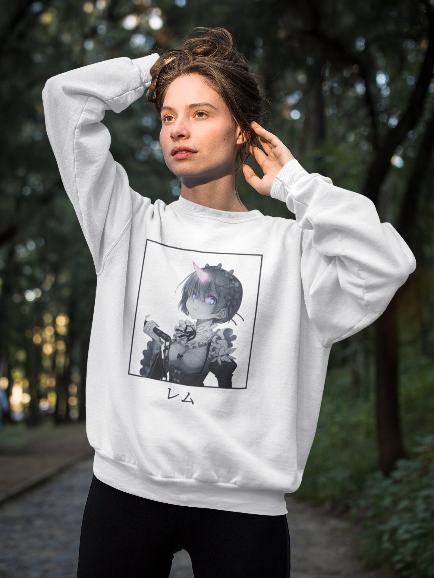 Demon Rem Re Zero Unisex Sweatshirt Demon Rem Re Zero Unisex Sweatshirt