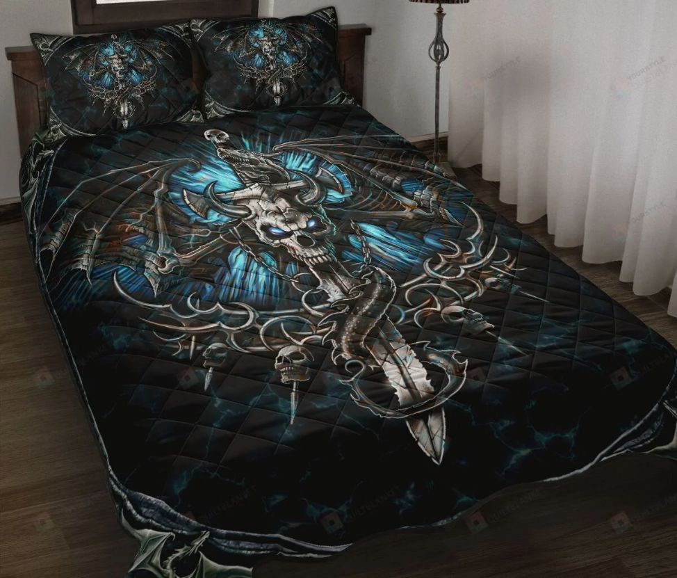 Dragon And Skull Bedding Set Dragon And Skull Bedding Set