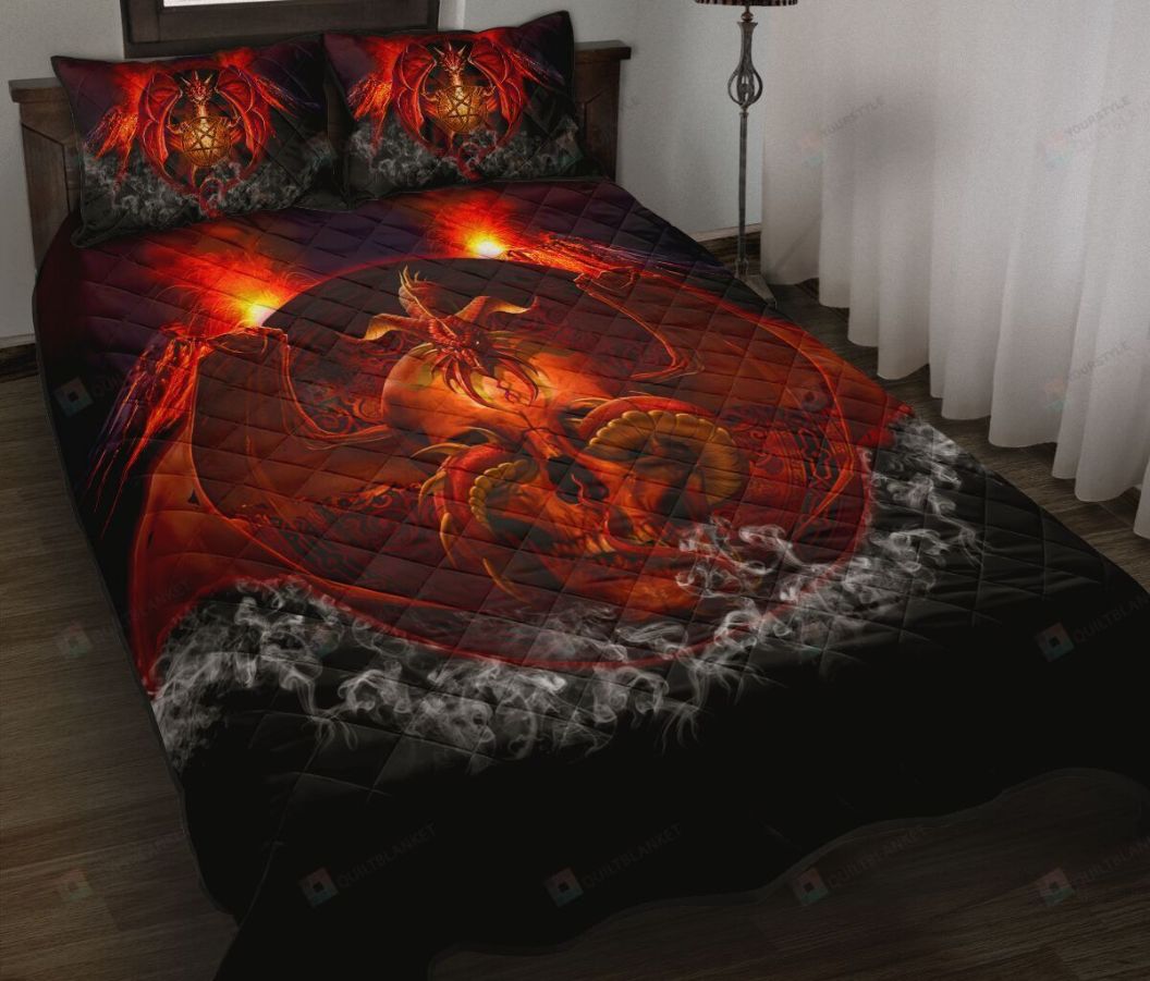 Dragon Lava Style Bedding Set Dragon Lava Style Bedding Set