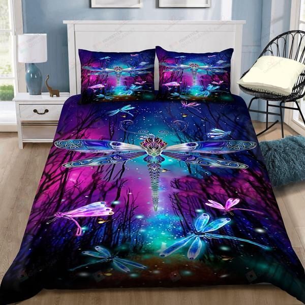 Dragonfly Galaxy Bedding Set Dragonfly Galaxy Bedding Set
