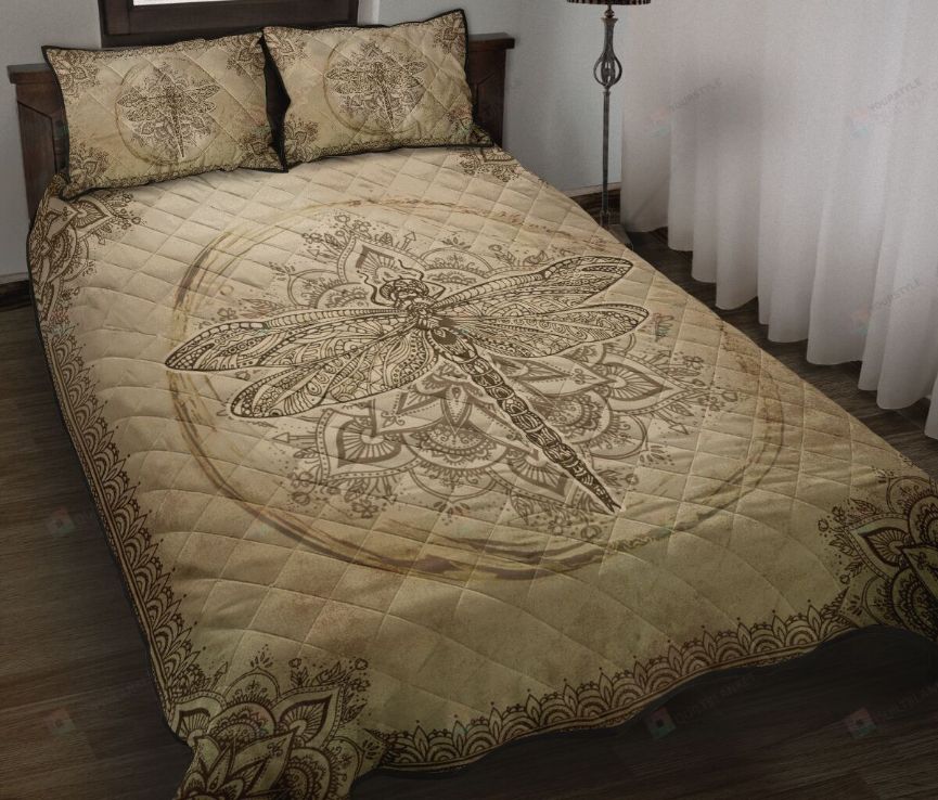 Dragonfly Pencil Drawing Style Bedding Set Dragonfly Pencil Drawing Style Bedding Set