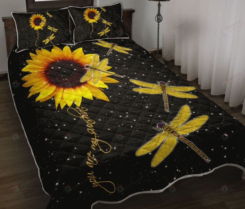 Dragonfly You Are My Sunshine Bedding Set Dragonfly You Are My Sunshine Bedding Set