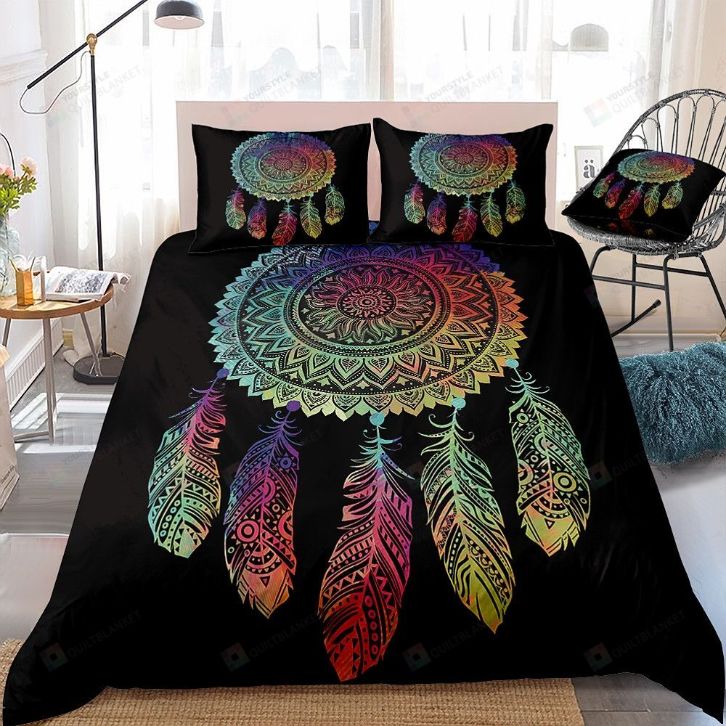 Dreamcatcher Black Bedding Set Dreamcatcher Black Bedding Set