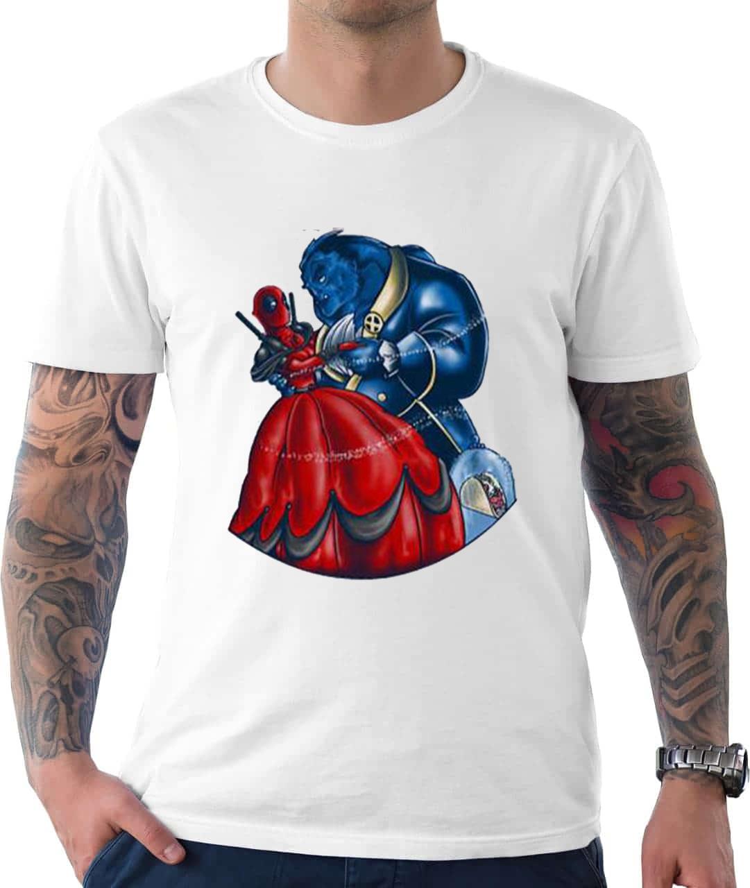 Funny Marvel Booty And The Beast Parody Unisex T-Shirt Funny Marvel Booty And The Beast Parody Unisex T-Shirt