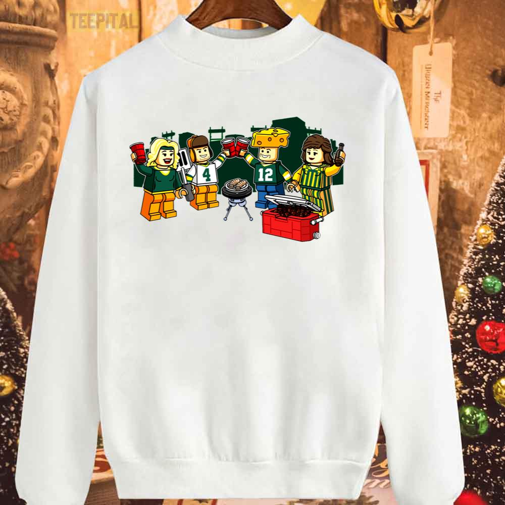 Gameday Lego Tailgate Green Bay Packers Unisex T-Shirt Gameday Lego Tailgate Green Bay Packers Unisex T-Shirt