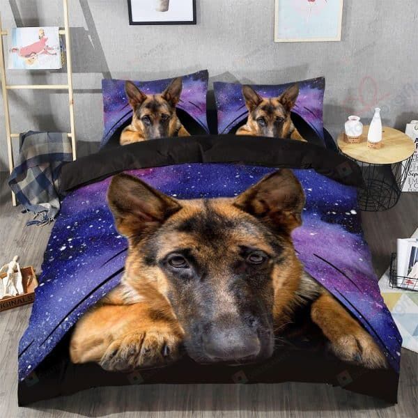 German Shepherd Galaxy Bedding Set German Shepherd Galaxy Bedding Set