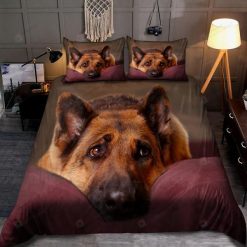 German Shepherd Sleepy Bedding Set