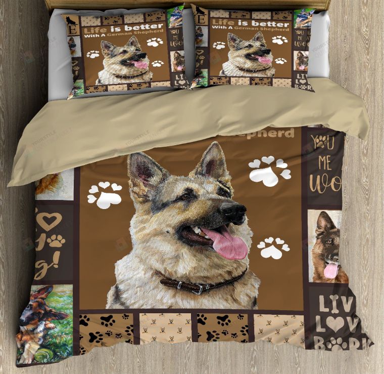 German Shepherd Lover Bedding Set German Shepherd Lover Bedding Set