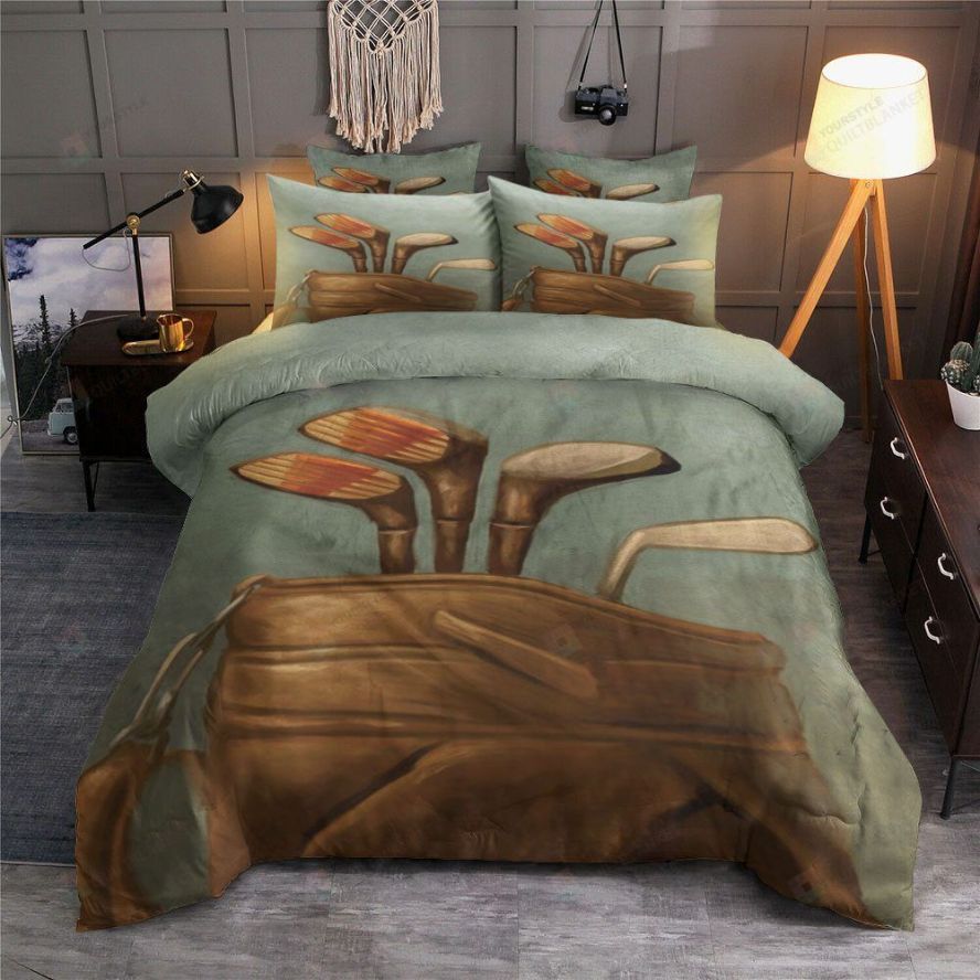 Golf Stuffs Bedding Set Golf Stuffs Bedding Set