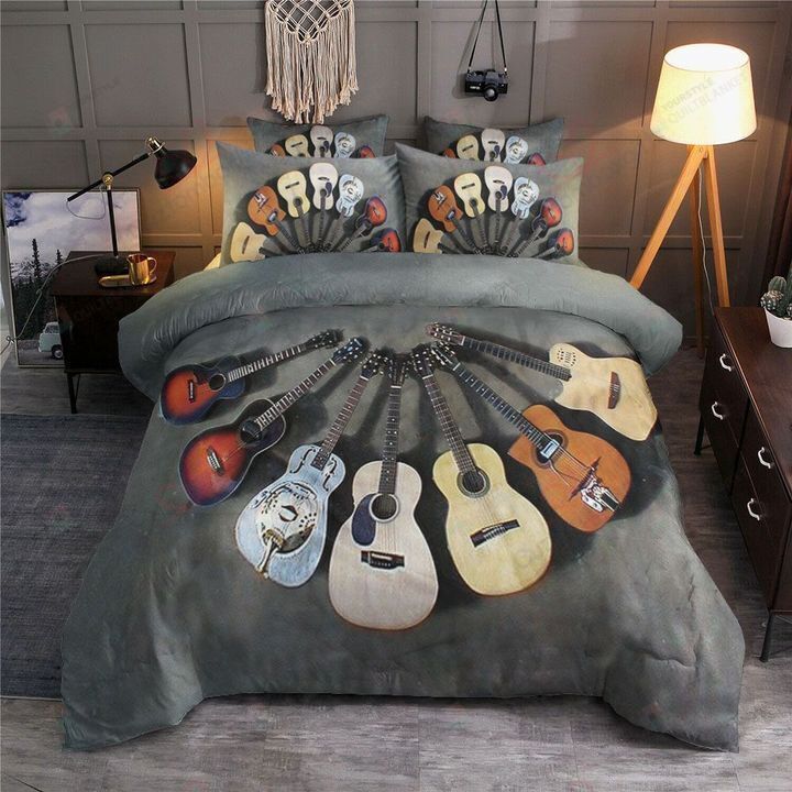 Guitar Collection Bedding Set Guitar Collection Bedding Set