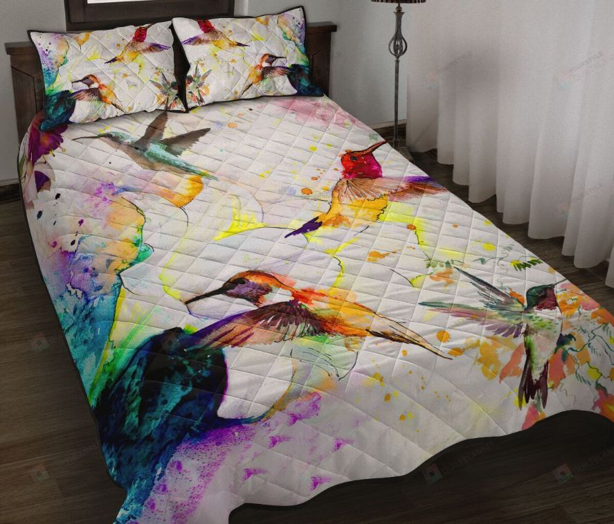 Hummingbird And Flowers Bedding Set Hummingbird And Flowers Bedding Set