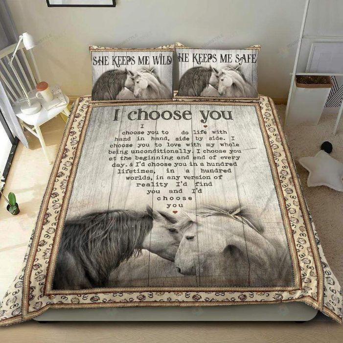 I Choose You Horse Bedding Set I Choose You Horse Bedding Set