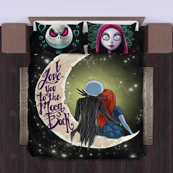 Jack Skellington And Sally Bedding Set Jack Skellington And Sally Bedding Set