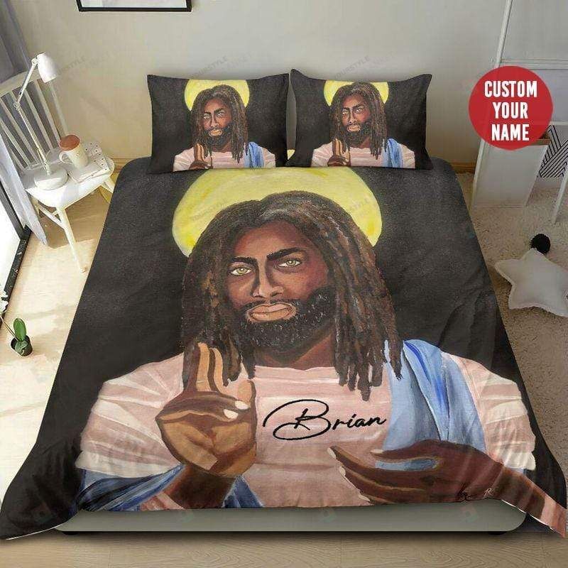 Personalized Custom Name Jesus Bedding Set Personalized Custom Name Jesus Bedding Set