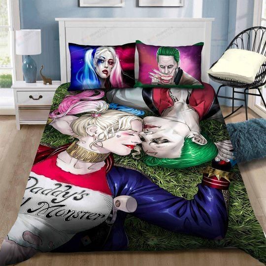 Joker And Harley Quinn Bedding Set Joker And Harley Quinn Bedding Set