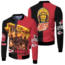 Kansas City Chiefs Afc West Division Champions Super Bowl 2021 Fleece Bomber Jacket