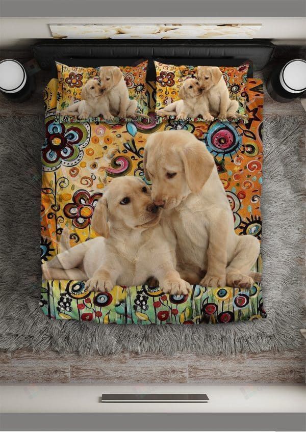 Labrador Dog Bedding Set Labrador Dog Bedding Set