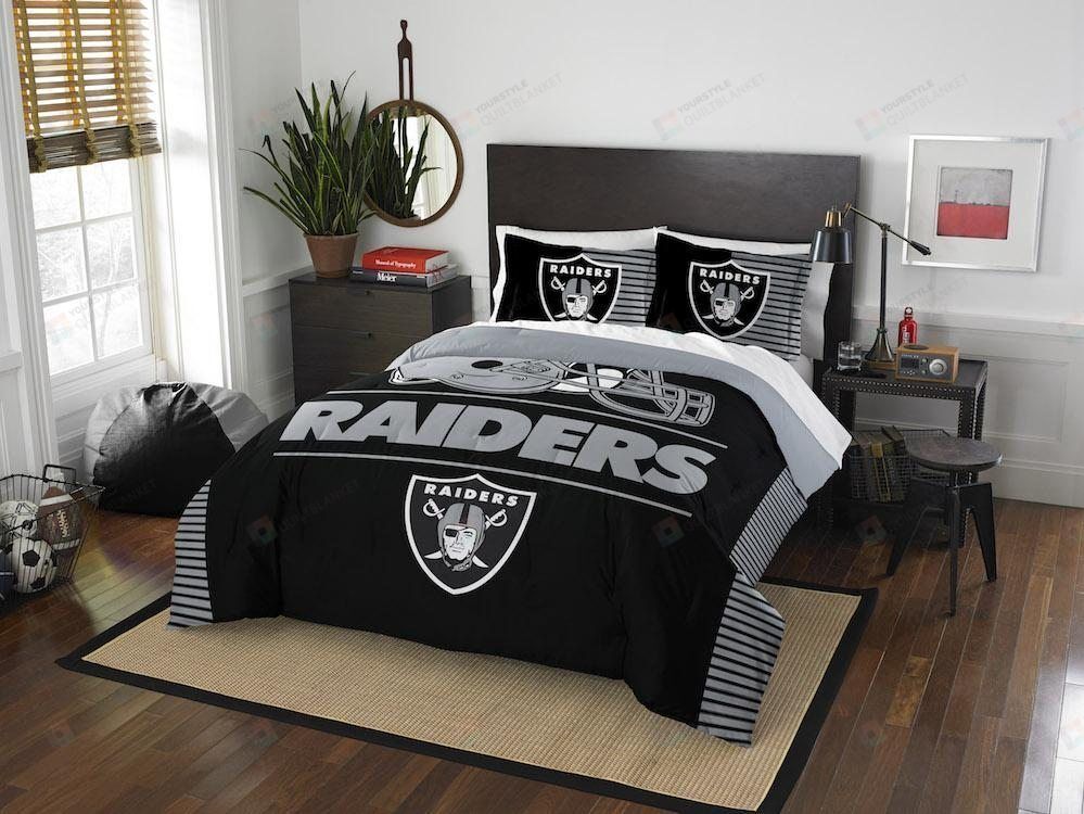 Las Vegas Raiders Bedding Set Las Vegas Raiders Bedding Set