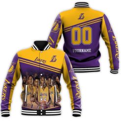 Los Angeles Lakers Nba Logo Western Conference_1 Baseball Jacket