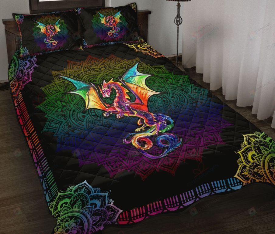 Lovely Colorful Dragon Bedding Set Lovely Colorful Dragon Bedding Set