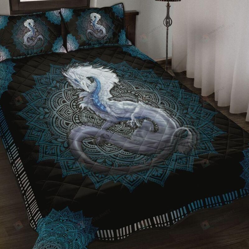 White Dragon Bedding Set White Dragon Bedding Set