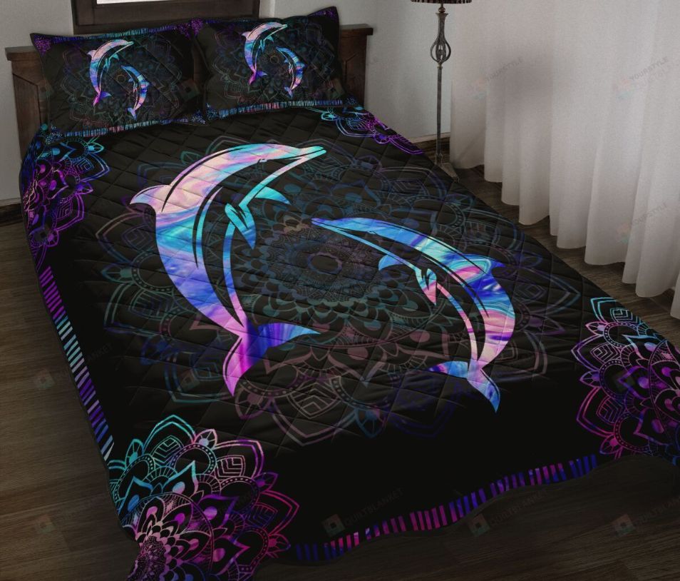 Magic Dolphin Lover Bedding Set Magic Dolphin Lover Bedding Set