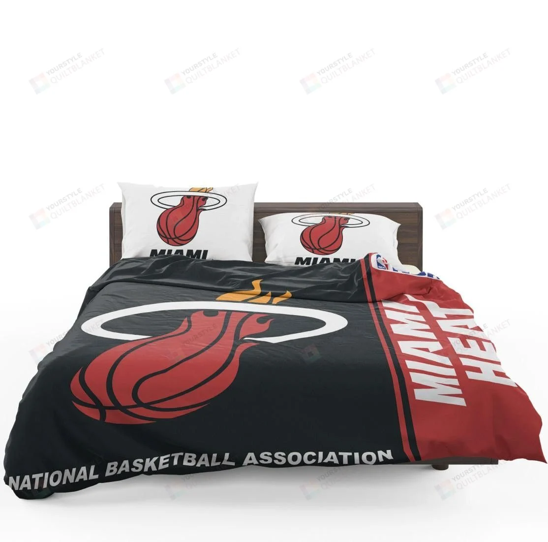 Miami Heat NBA Basketball Bedding Set Miami Heat NBA Basketball Bedding Set