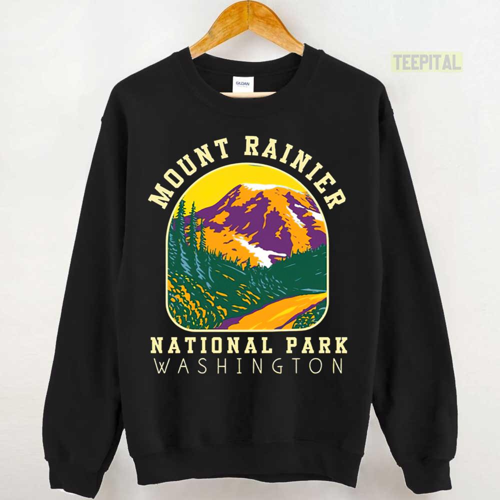Mount Rainier National Park Washington T-Shirt Mount Rainier National Park Washington T-Shirt