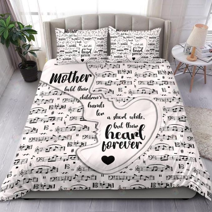 Music Notes Mother Bedding Set Music Notes Mother Bedding Set