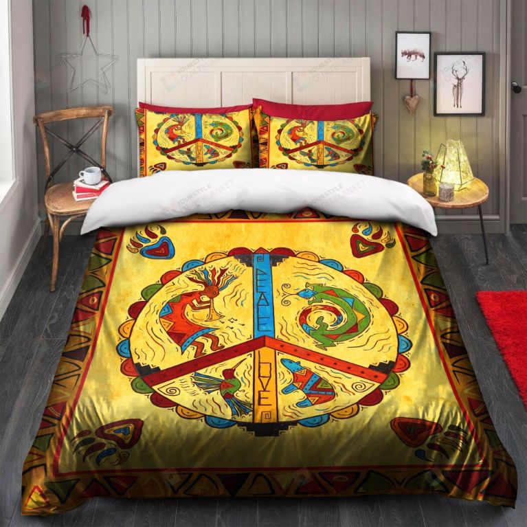 Native American Kokopelli Bedding Set Native American Kokopelli Bedding Set