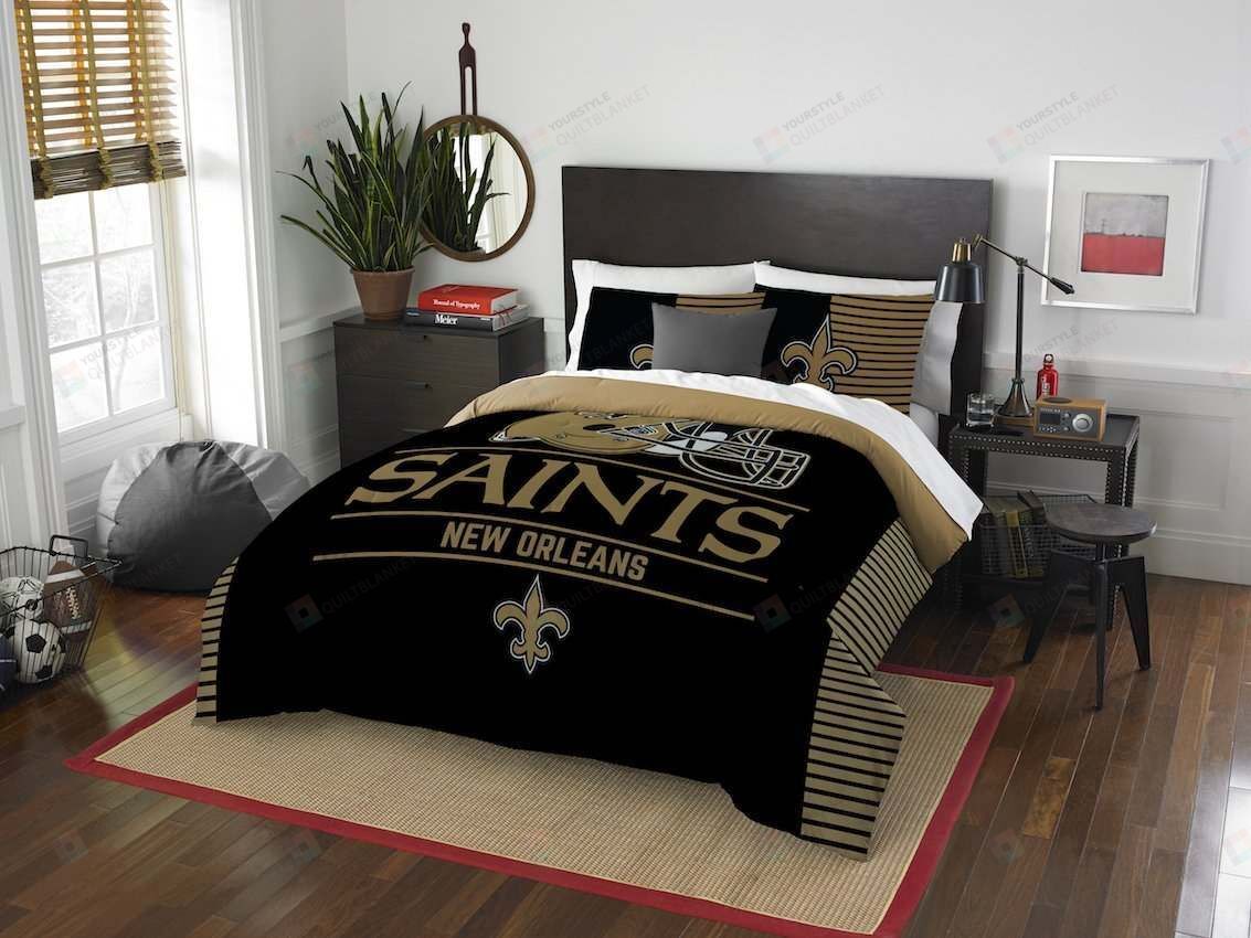 New Orleans Saints Team Bedding Set New Orleans Saints Team Bedding Set