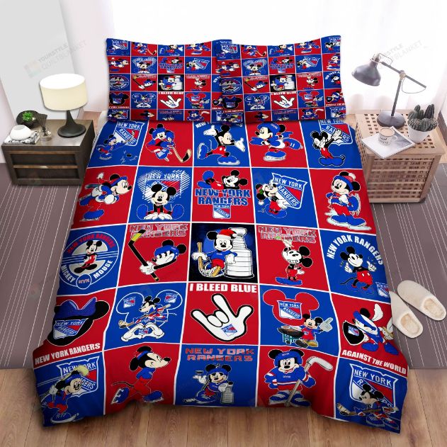 New York Rangers, Mickey Bedding Set New York Rangers, Mickey Bedding Set