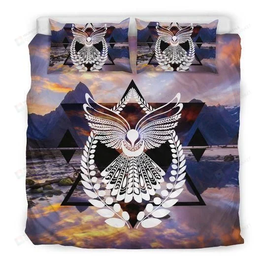 New Zealand Fantail Fern Art Bedding Set New Zealand Fantail Fern Art Bedding Set