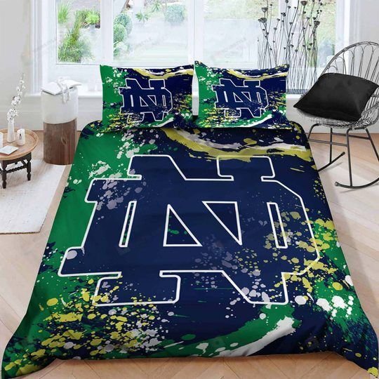Notre Dame Fighting Irish Bedding Set Notre Dame Fighting Irish Bedding Set