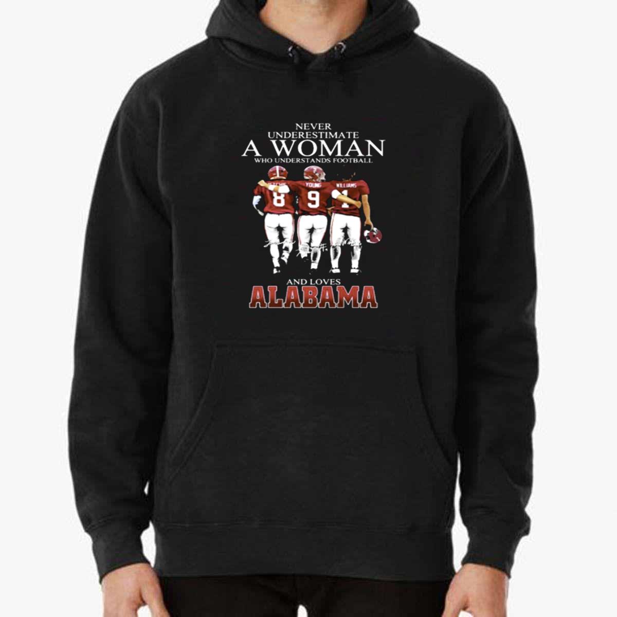 Original John Metchie III Bryce Young And Jameson Williams Never Underestimate A Woman Loves Alabama Football Unisex T-Shirt Original John Metchie III Bryce Young And Jameson Williams Never Underestimate A Woman Loves Alabama Football Unisex T-Shirt