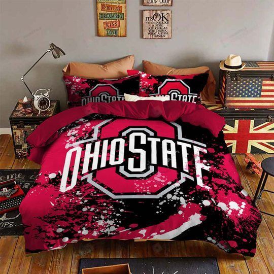 Ohio State Buckeyes Bedding Set Ohio State Buckeyes Bedding Set