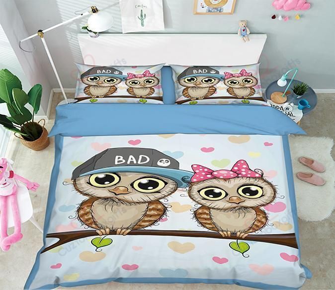Owl Lovers Bedding Set Owl Lovers Bedding Set