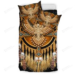 Owl Native American Bedding Set