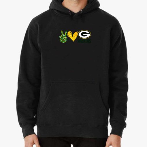 Peace Love Packers Unisex T-Shirt